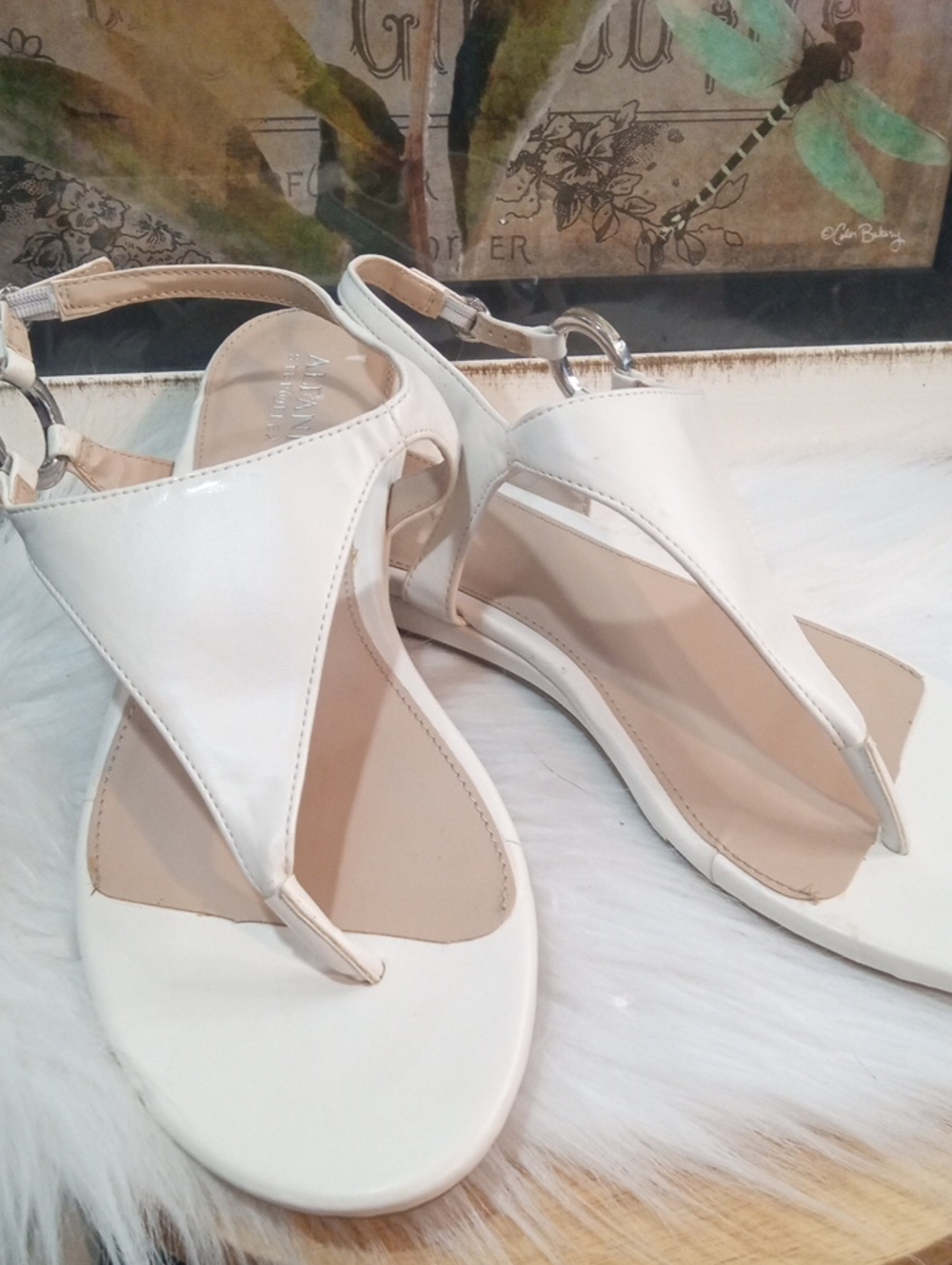 ALFANI HAYYDEN STEP N FLEX SANDALS